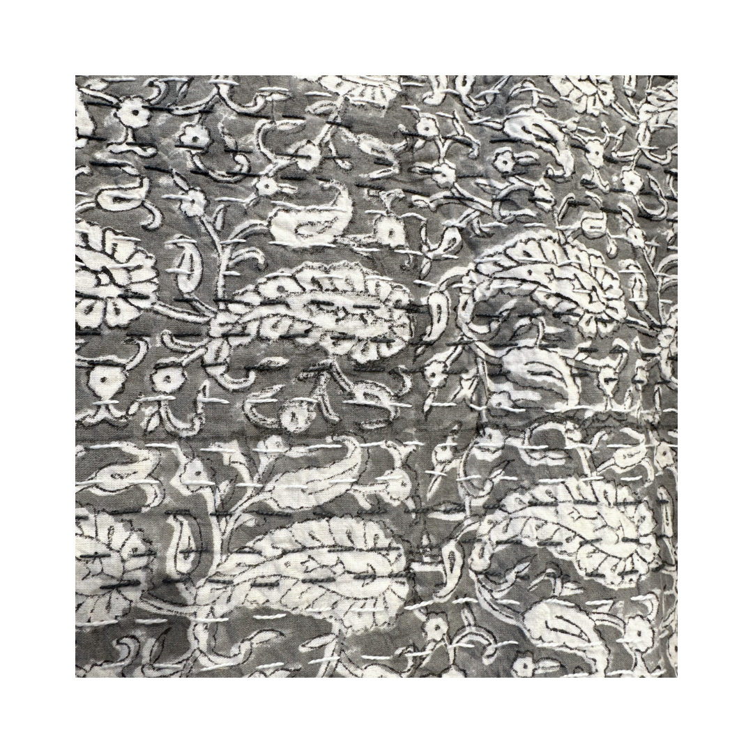 Paisley Kantha Quilt