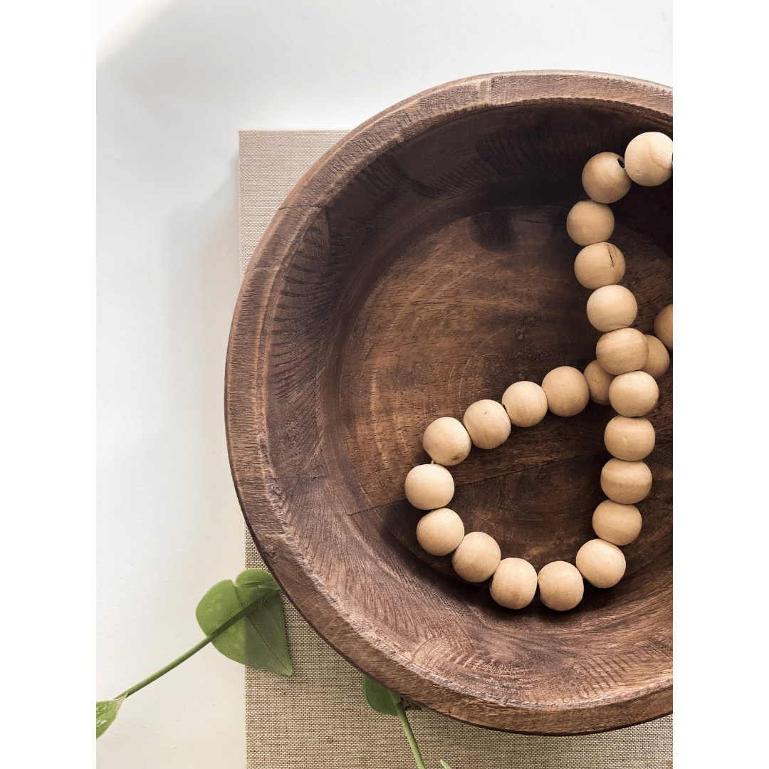 Found Dough Bowl in Natural