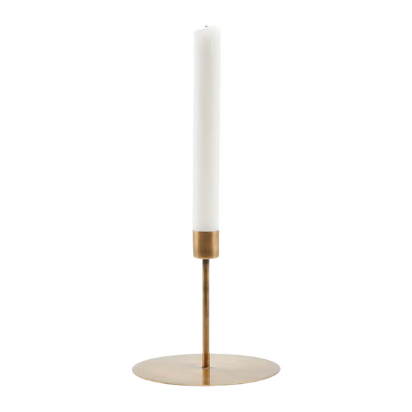 Brass Minimal Candle Holder Heirloom Home Shop