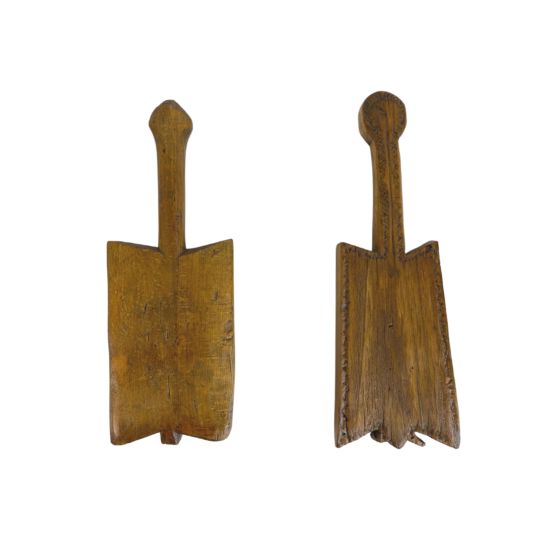 Found Large Butter Pat