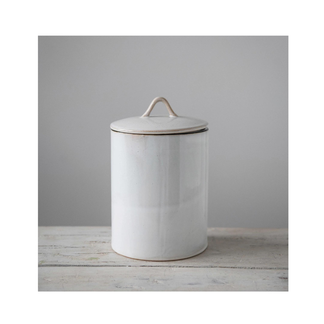 Stoneware Canister