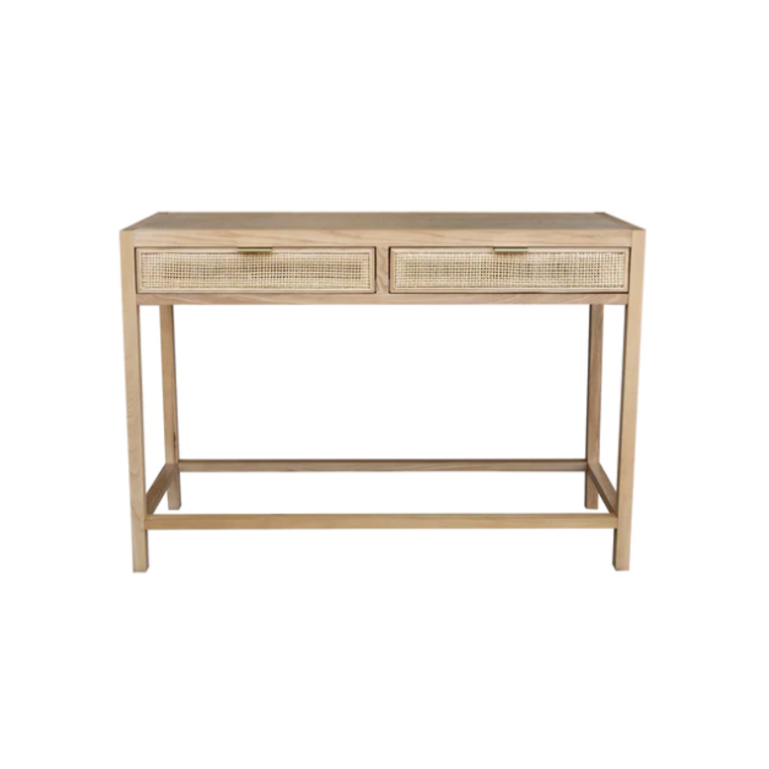 Rattan Console Table