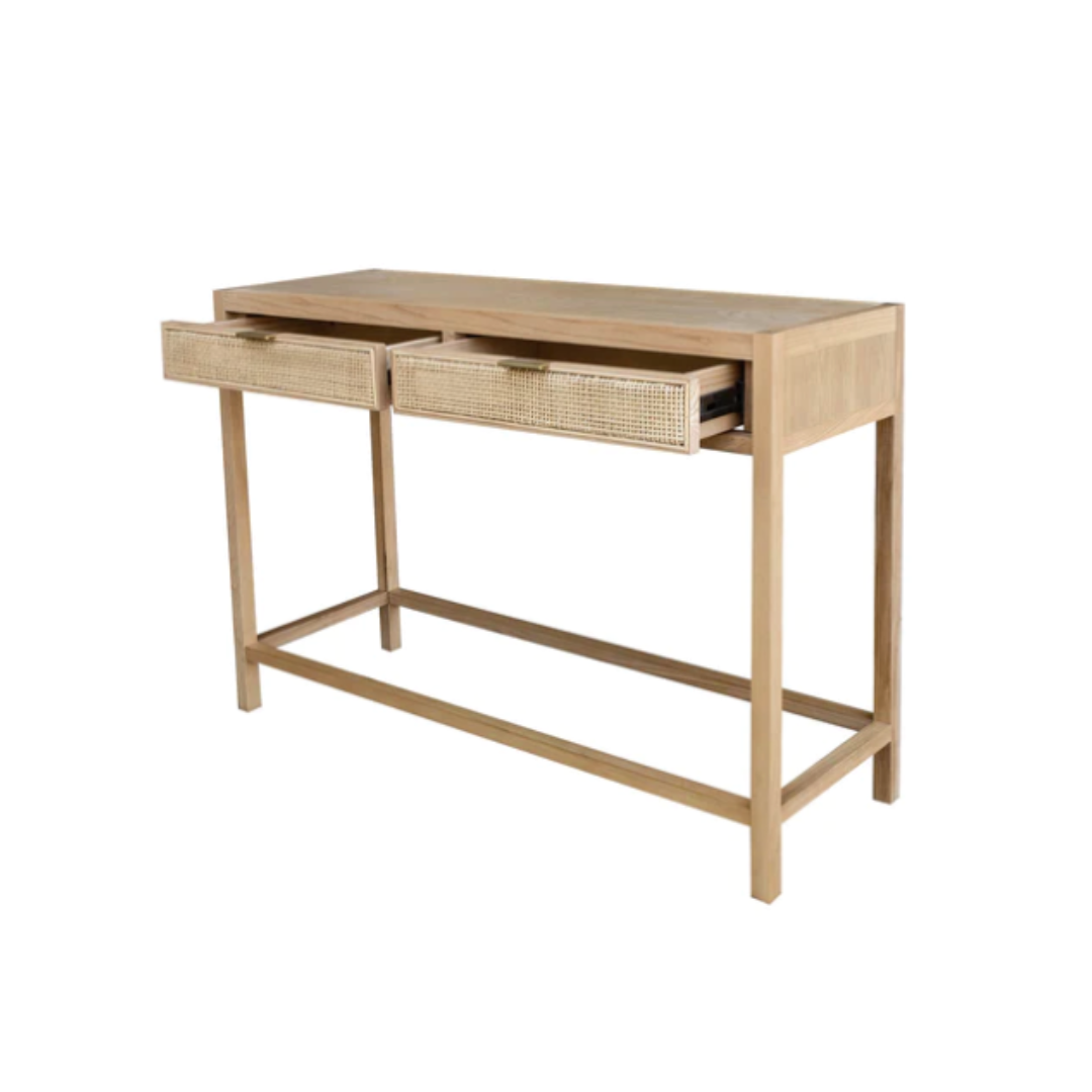 Rattan Console Table