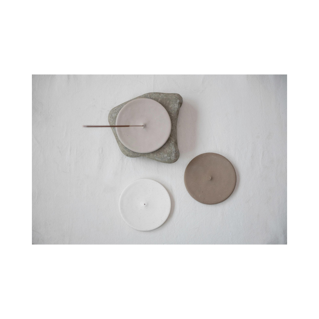 Round Incense Holder