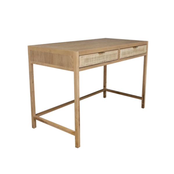 Rattan Desk - Heirloom Home Shop