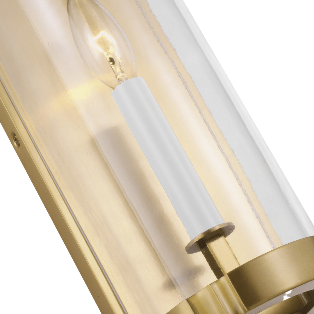 lighting, wall light, sconces, gold, brass, silver, polished nickel, nickel, modern, contemporary, Generation Lighting, Thompson Wall Sconce