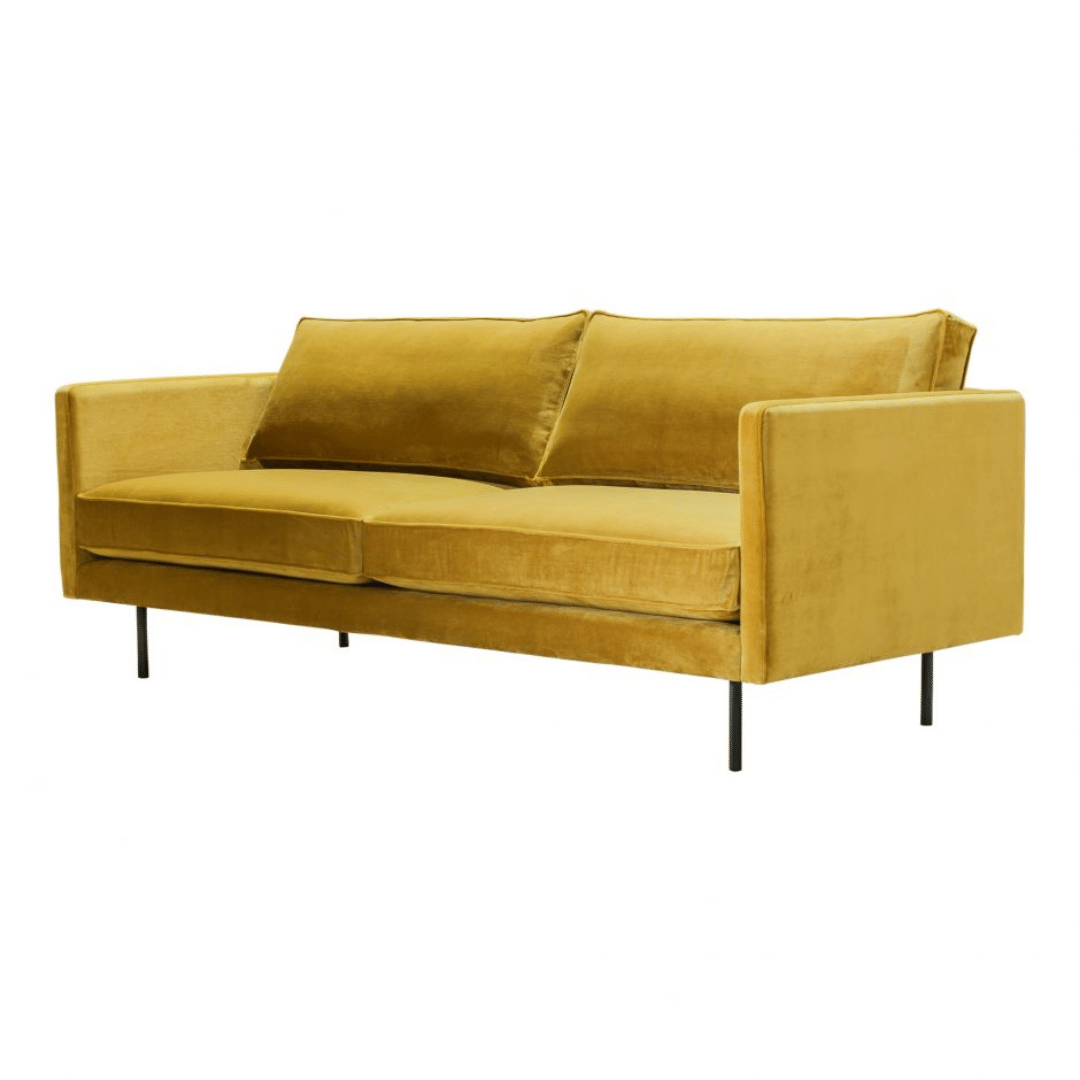Raphael Sofa in Mustard