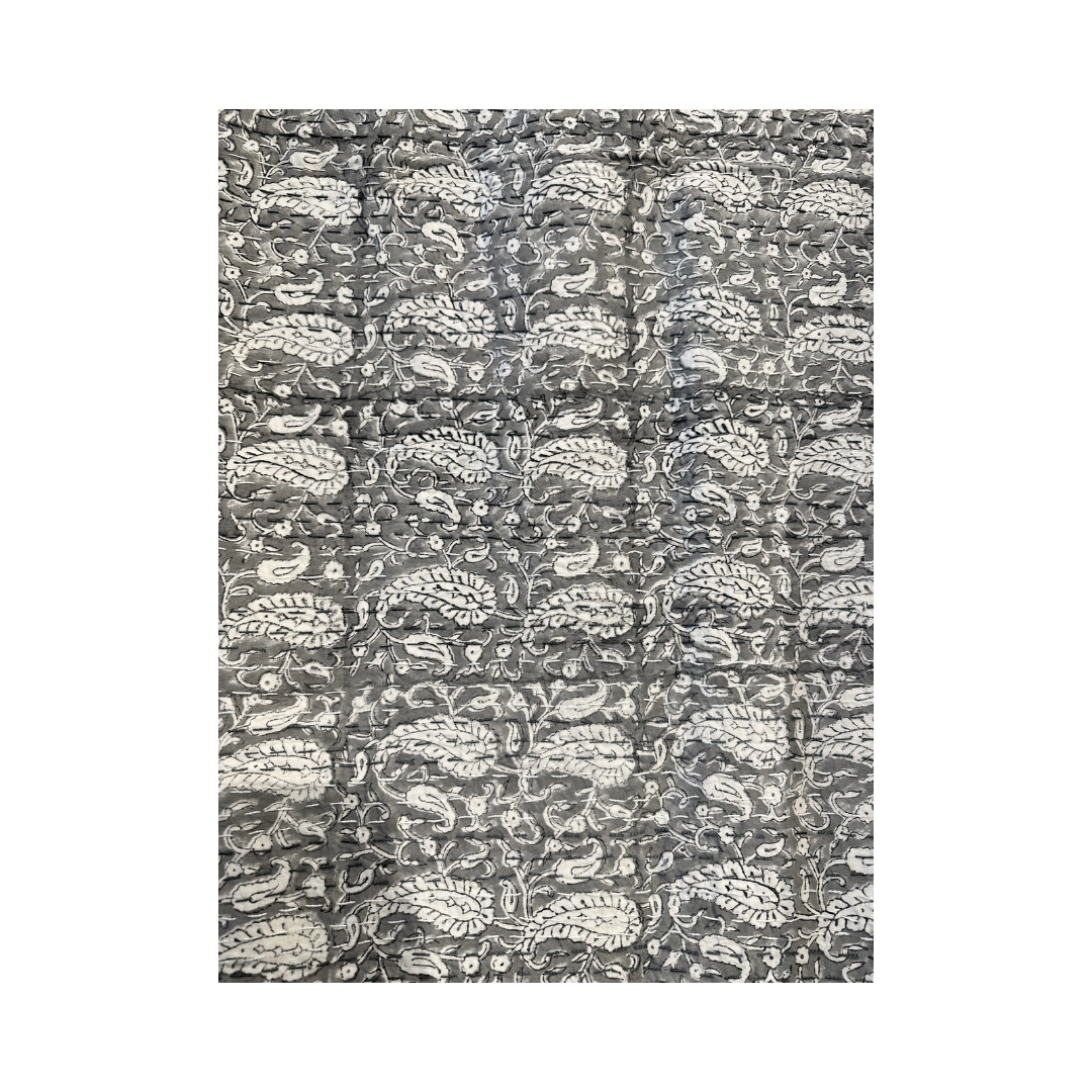 Paisley Kantha Quilt