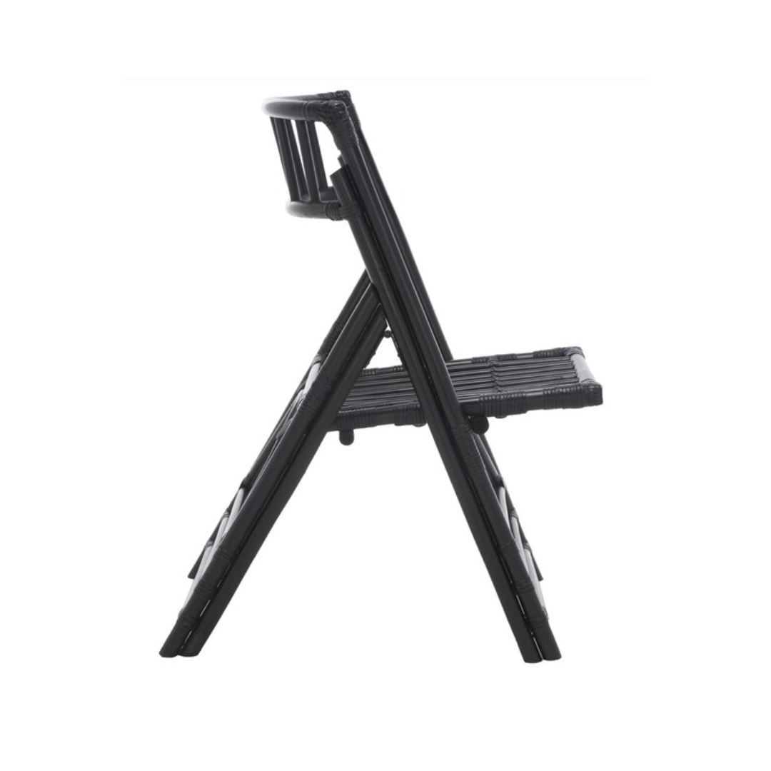 Maja Rattan Folding Accent Chair