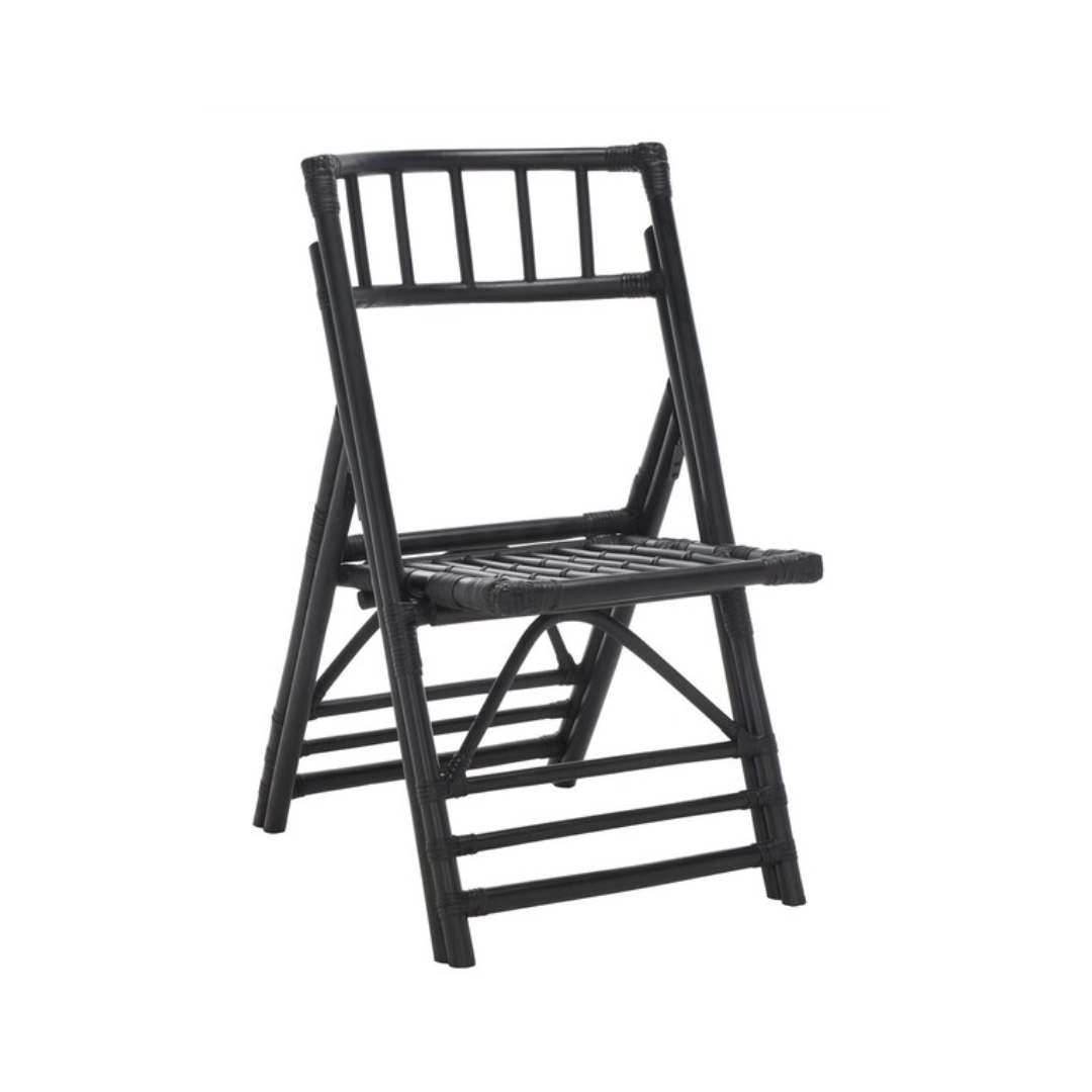 Maja Rattan Folding Accent Chair