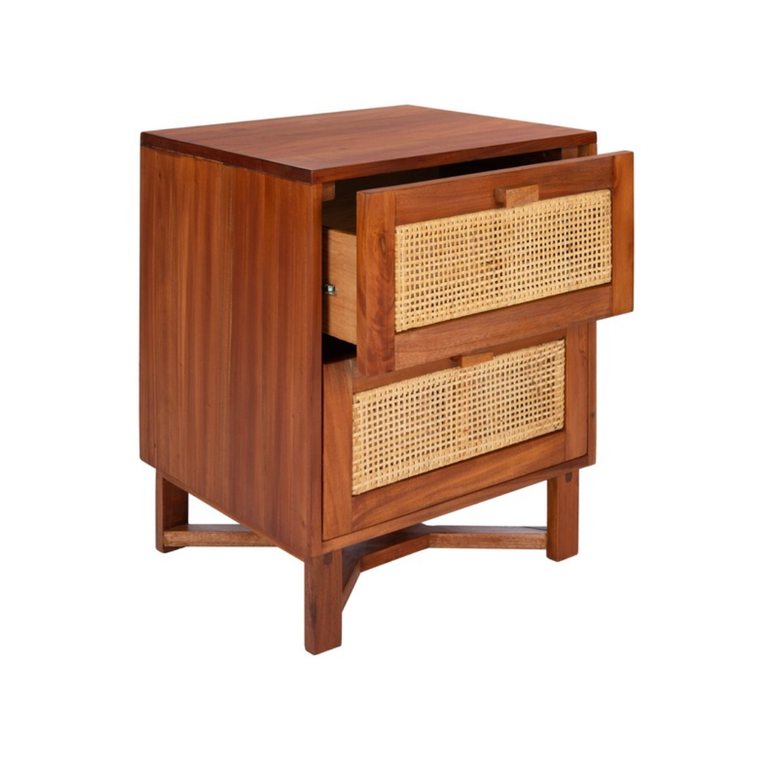 Hedwig 2 Drawer Nightstand