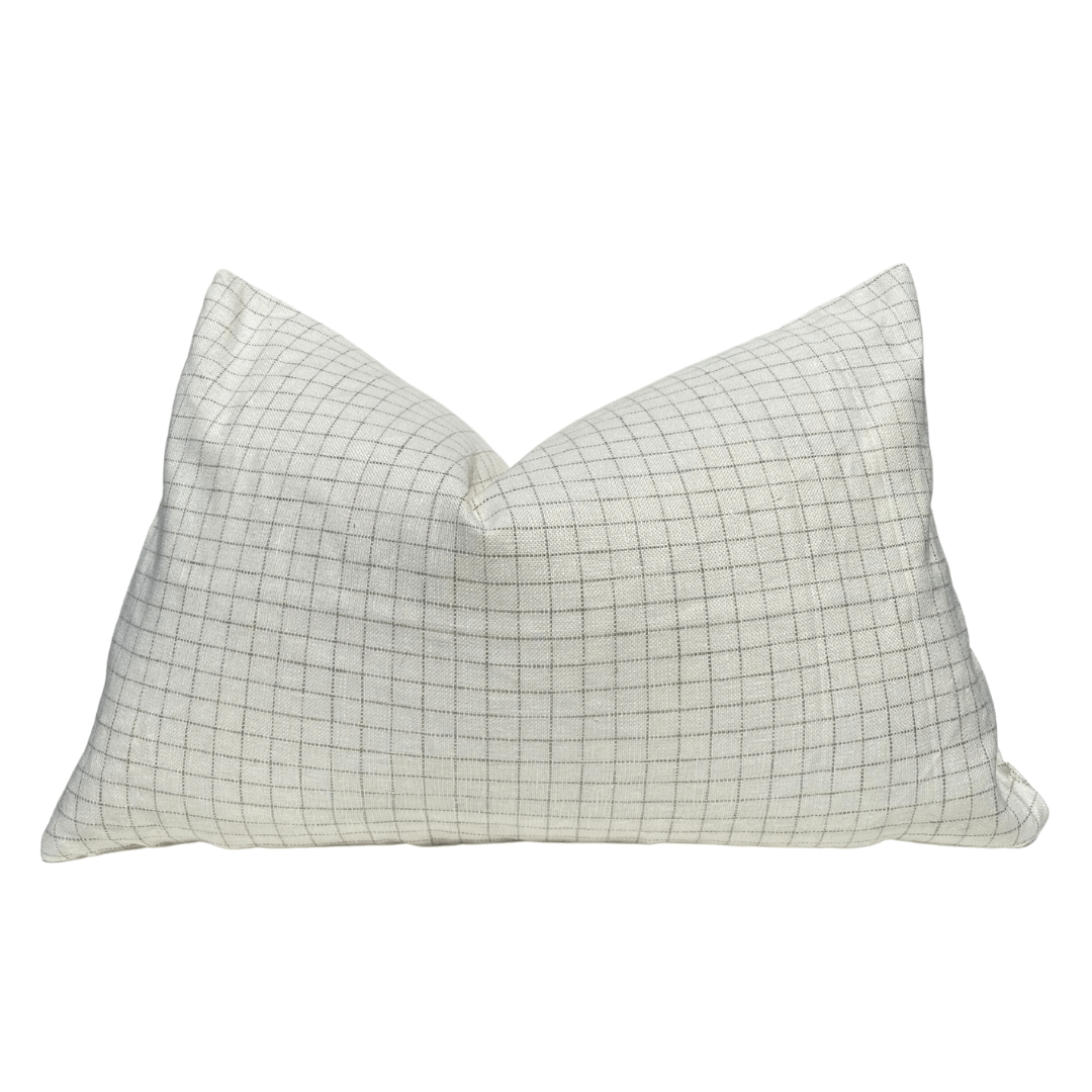 Fossil Checkered Pillow Cover