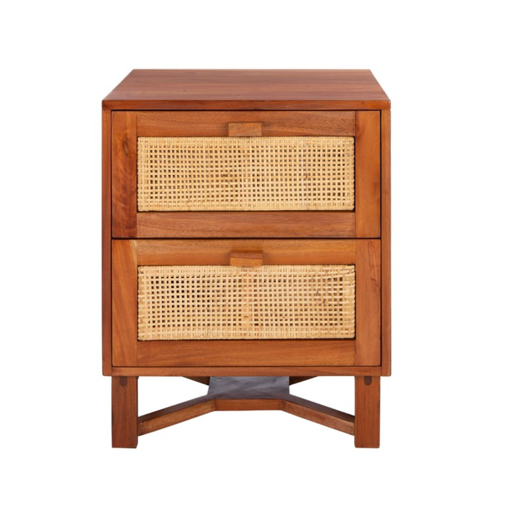 Hedwig 2 Drawer Nightstand