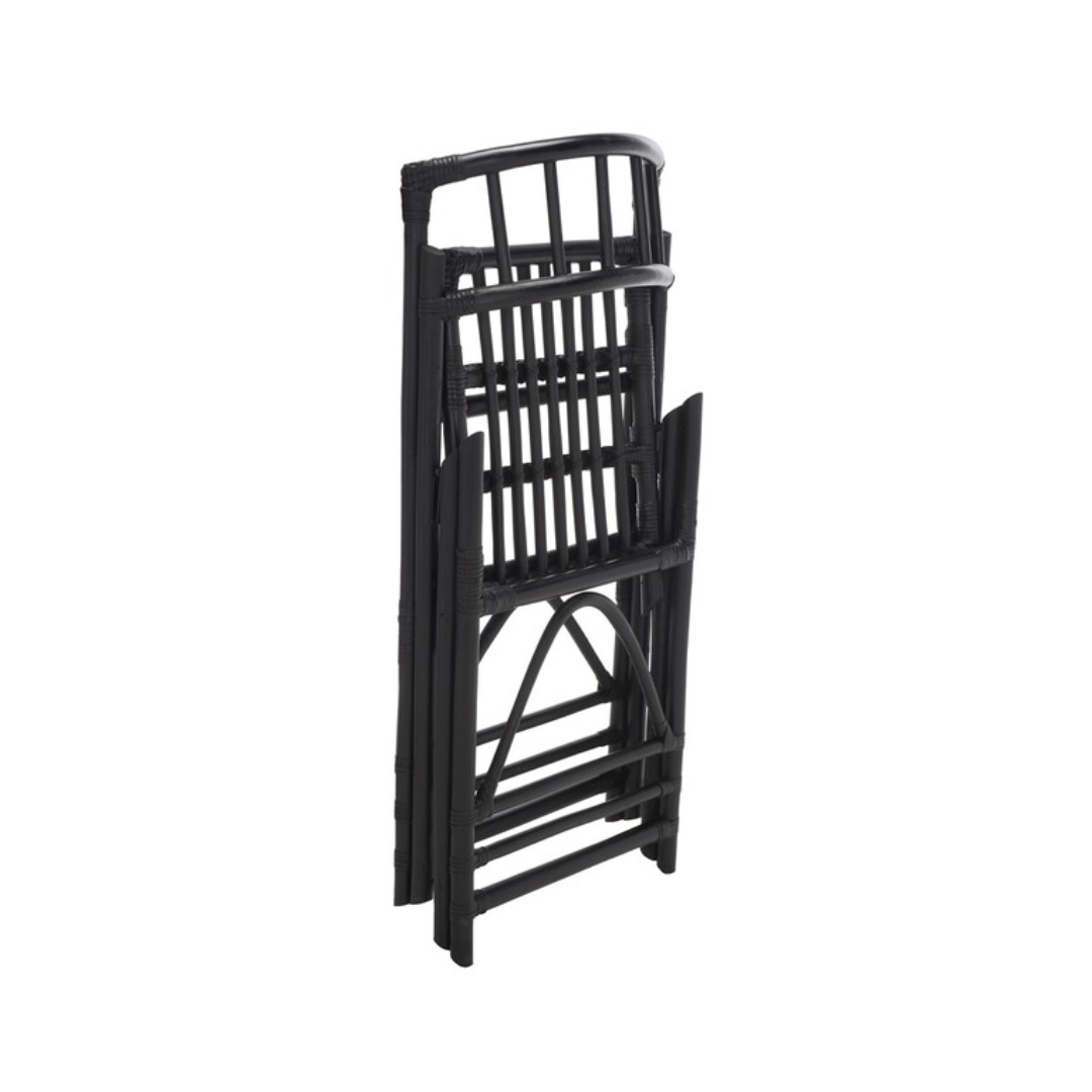 Maja Rattan Folding Accent Chair