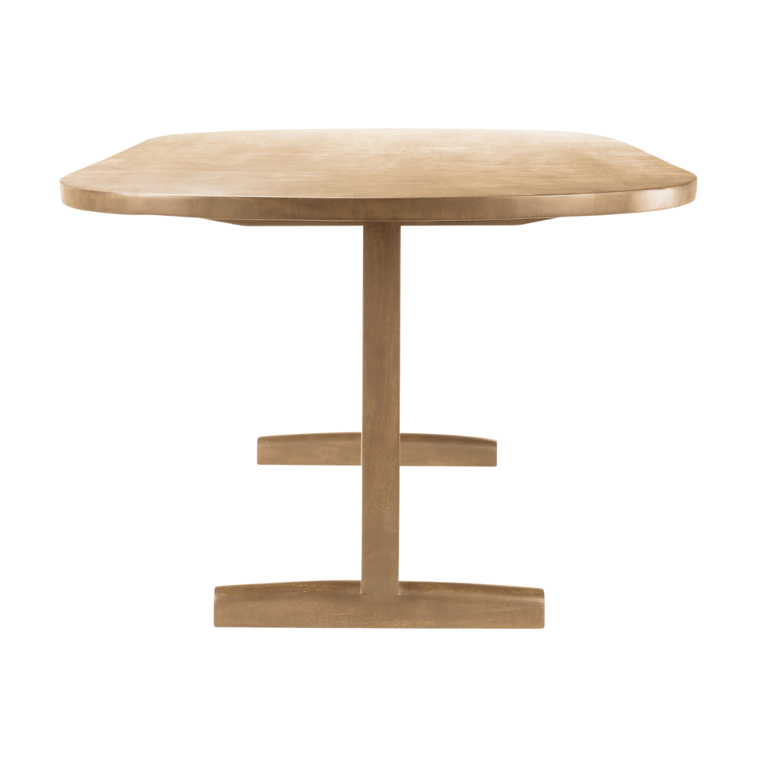 Viktor Dining Table in Dark Brown