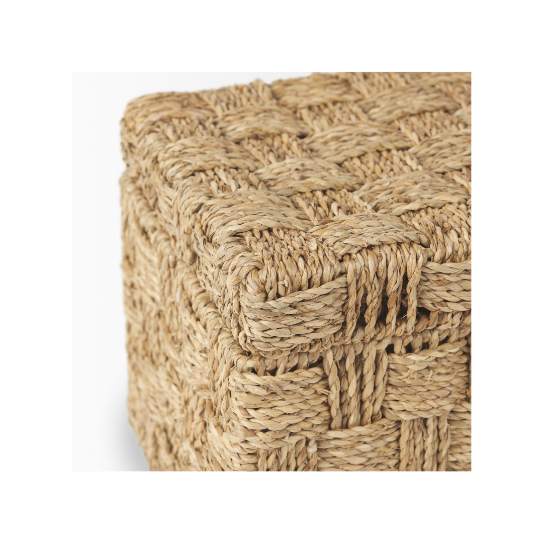 Hanalei Set of Seagrass Boxes