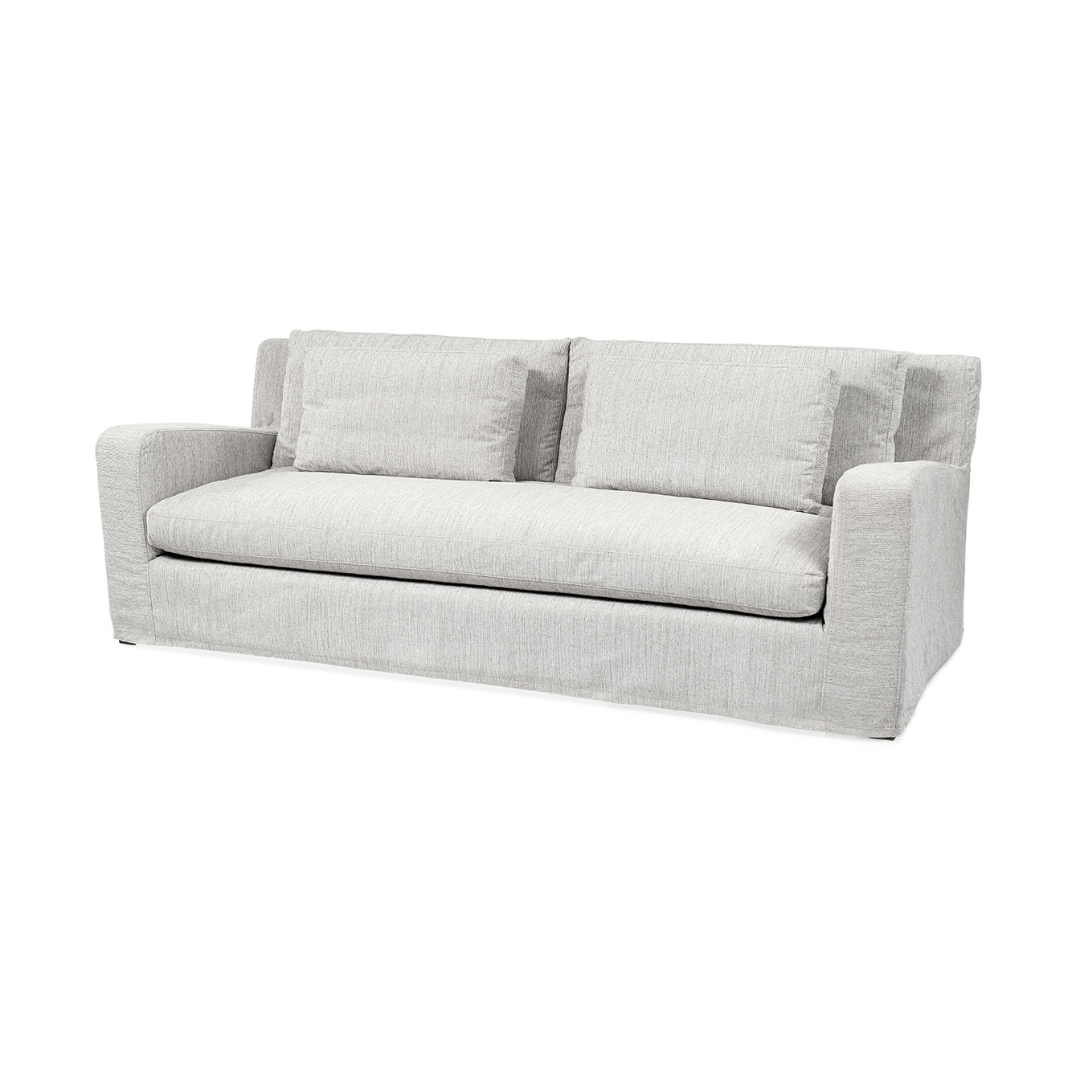 Denly Three Seater Slipcover Sofa