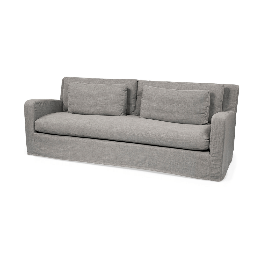 Denly Three Seater Slipcover Sofa