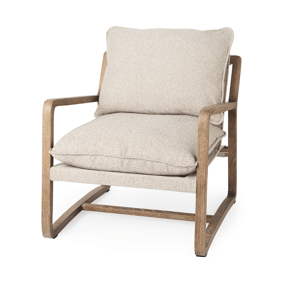 Brayden Accent Chair in Cream