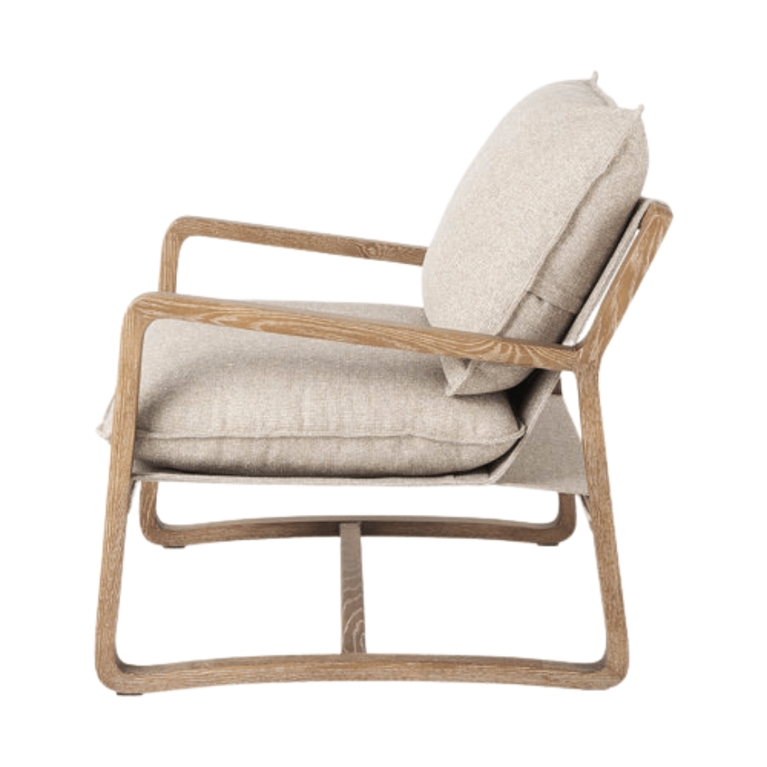 Brayden Accent Chair in Cream