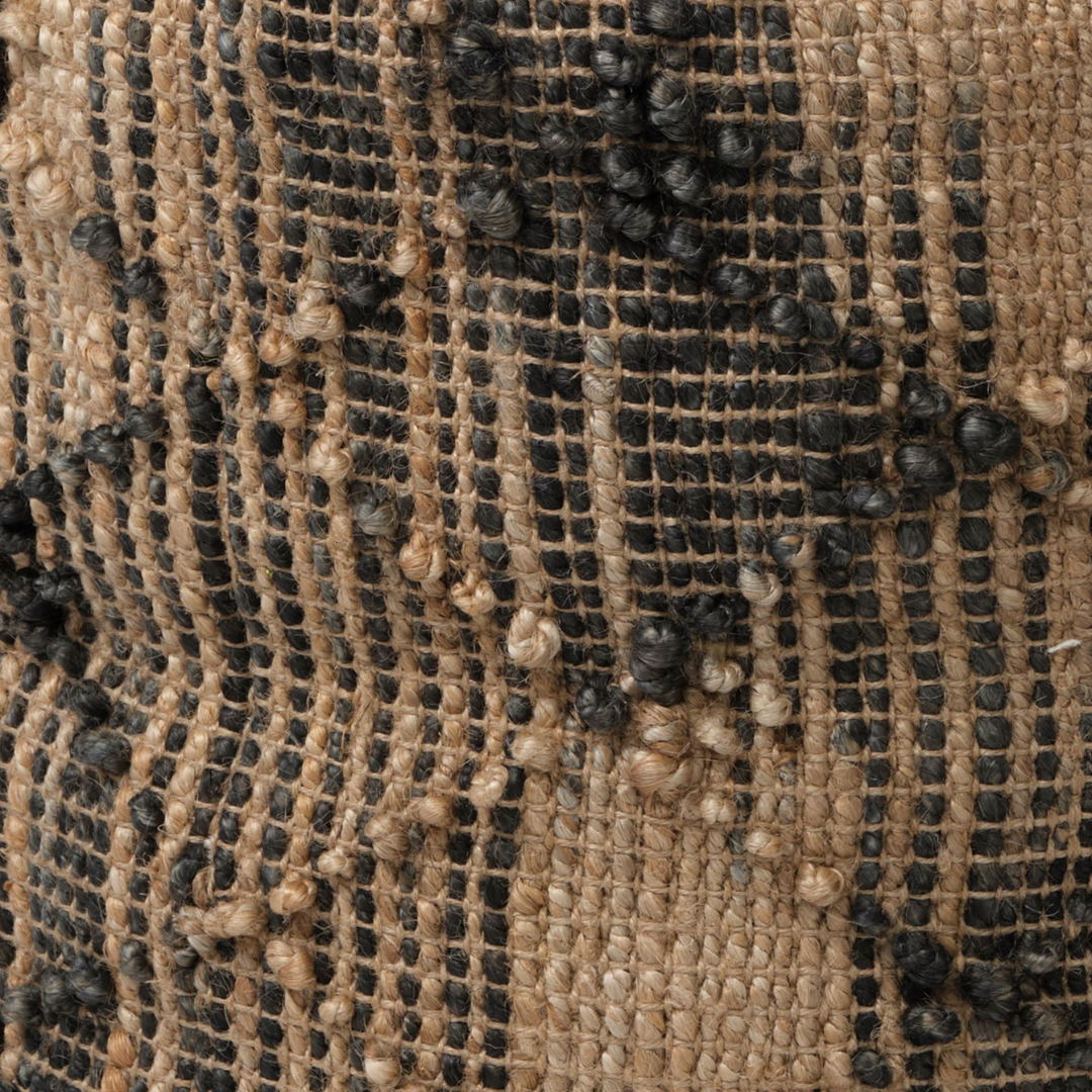 Riley Jute Pouf