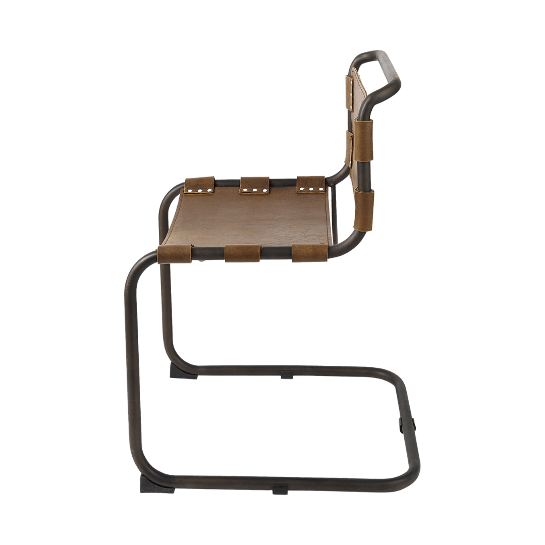 Berbick Leather Dining Chair