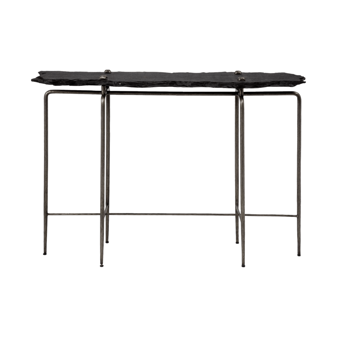Pinera Slate Console Table