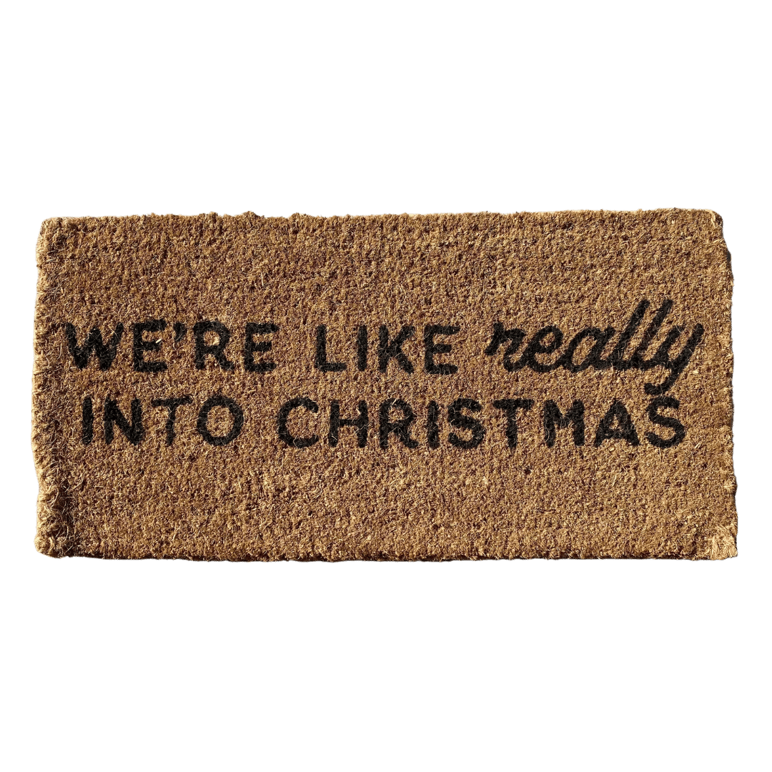 Really into Christmas Doormat