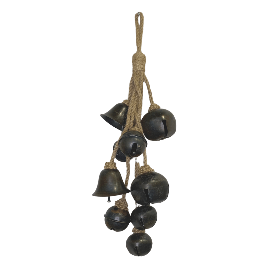 Antiqued Metal Bell Hanger