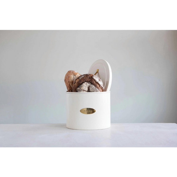 Fluted Bread Box - Heirloom Home Shop