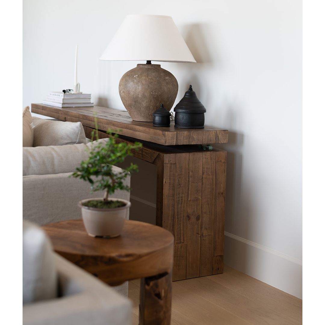 Natura Bundar Side Table