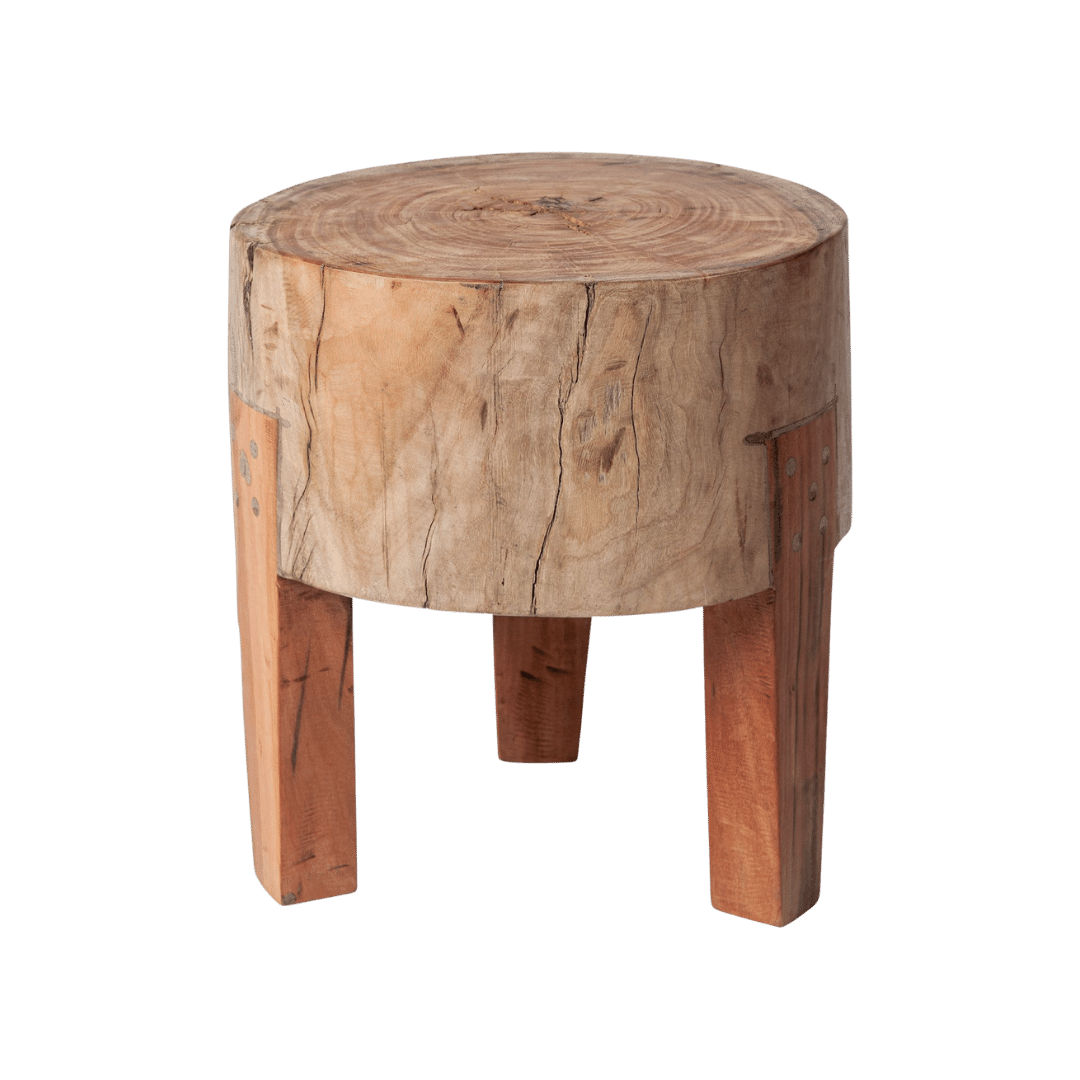 Asco Reclaimed Wood Stool