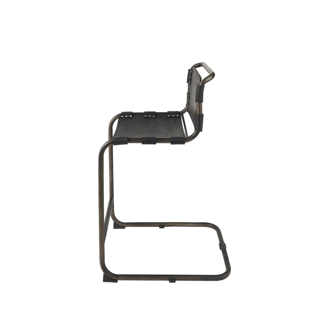 Berbick Leather Counter Stool