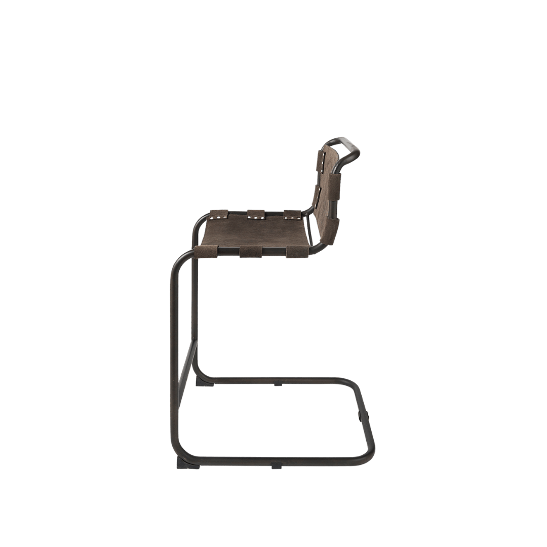 Berbick Leather Counter Stool