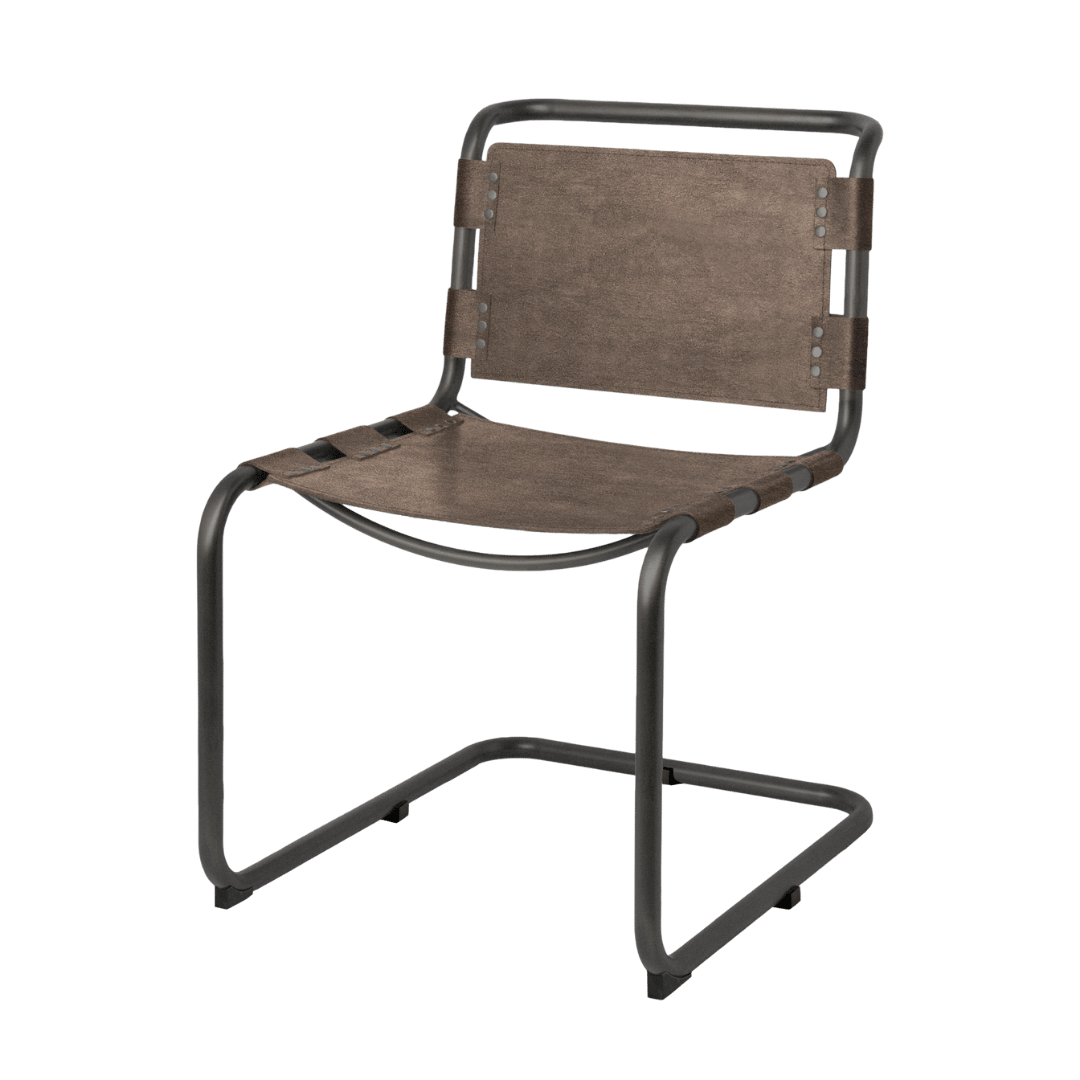 Berbick Leather Dining Chair