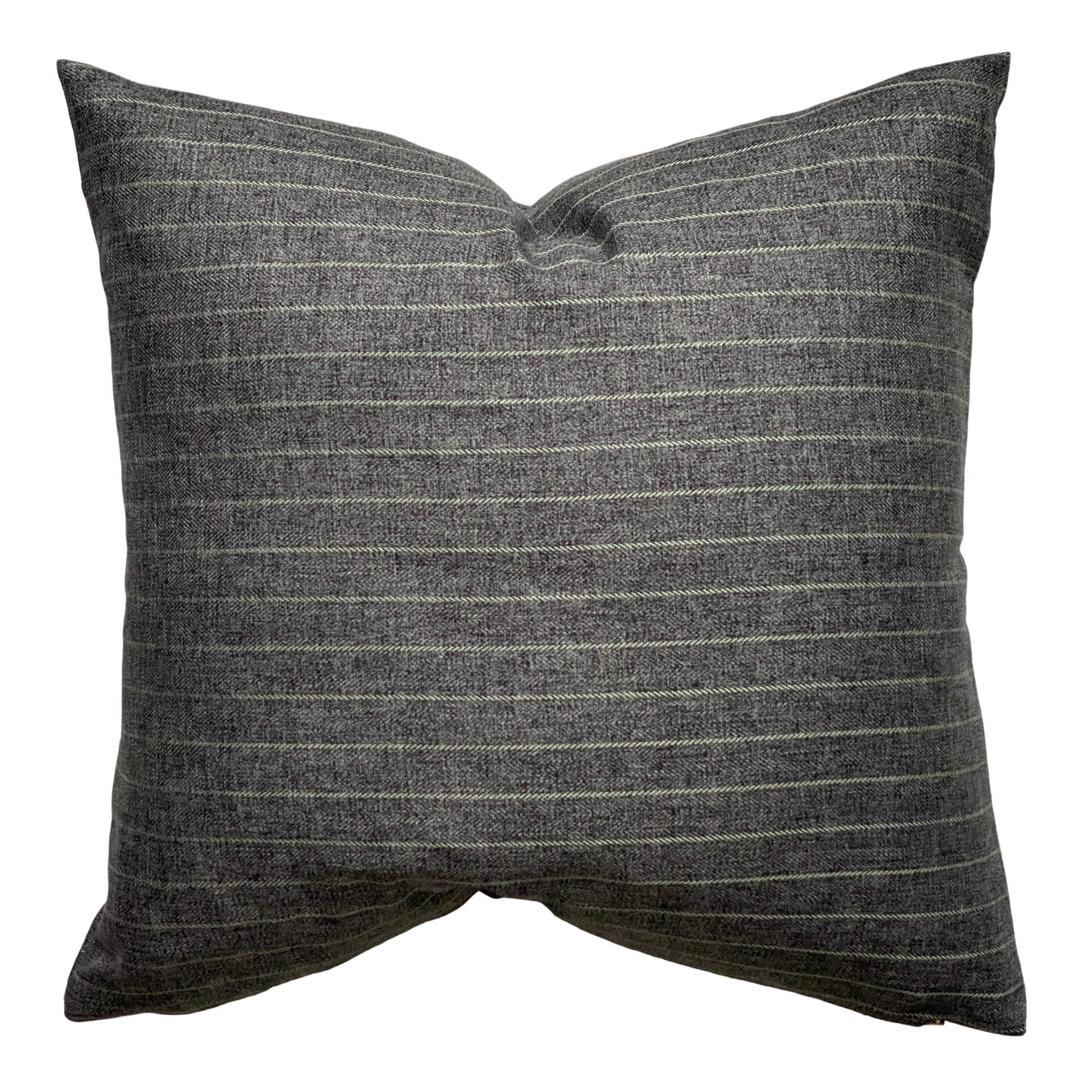 Grau Striped Pillow Cover