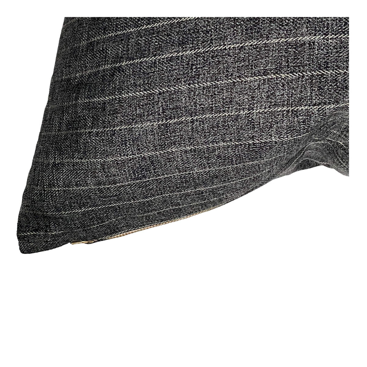 Grau Striped Pillow Cover