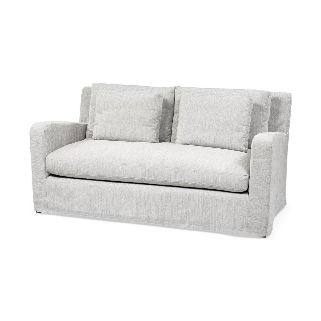 Denly Two Seater Slipcover Sofa