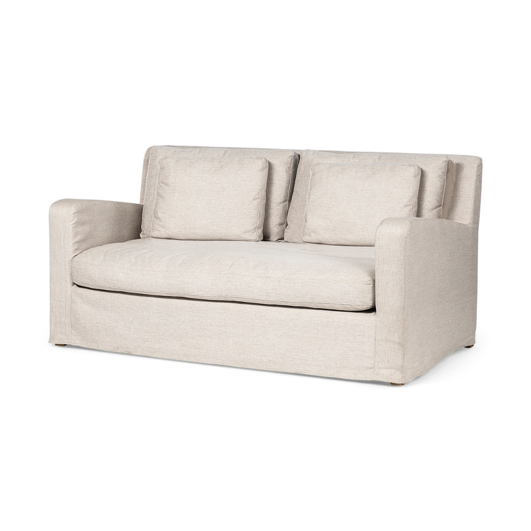 Denly Two Seater Slipcover Sofa