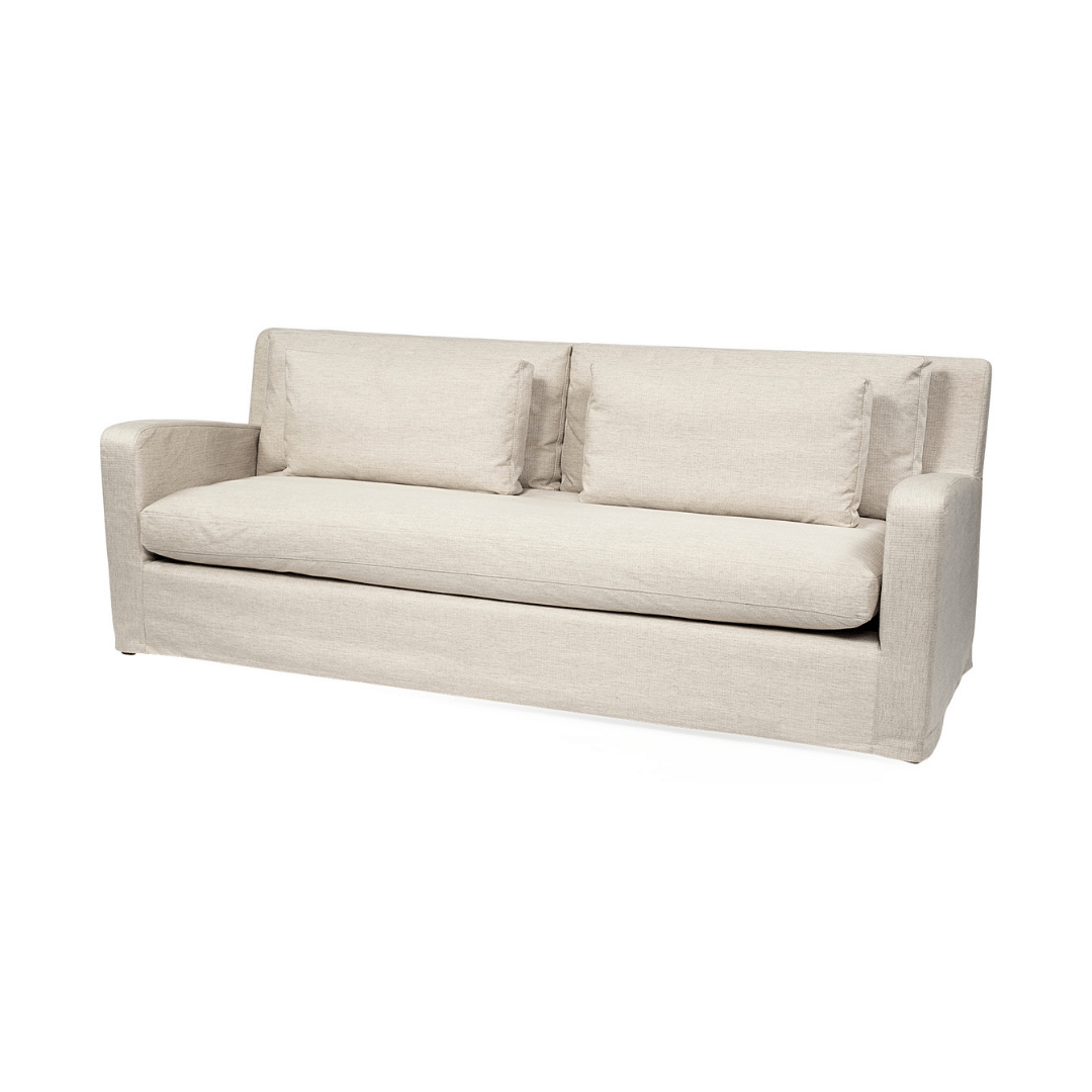 Denly Three Seater Slipcover Sofa