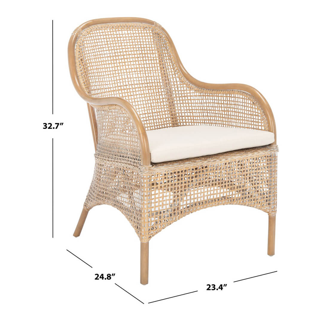 Charlie Rattan Accent Chair