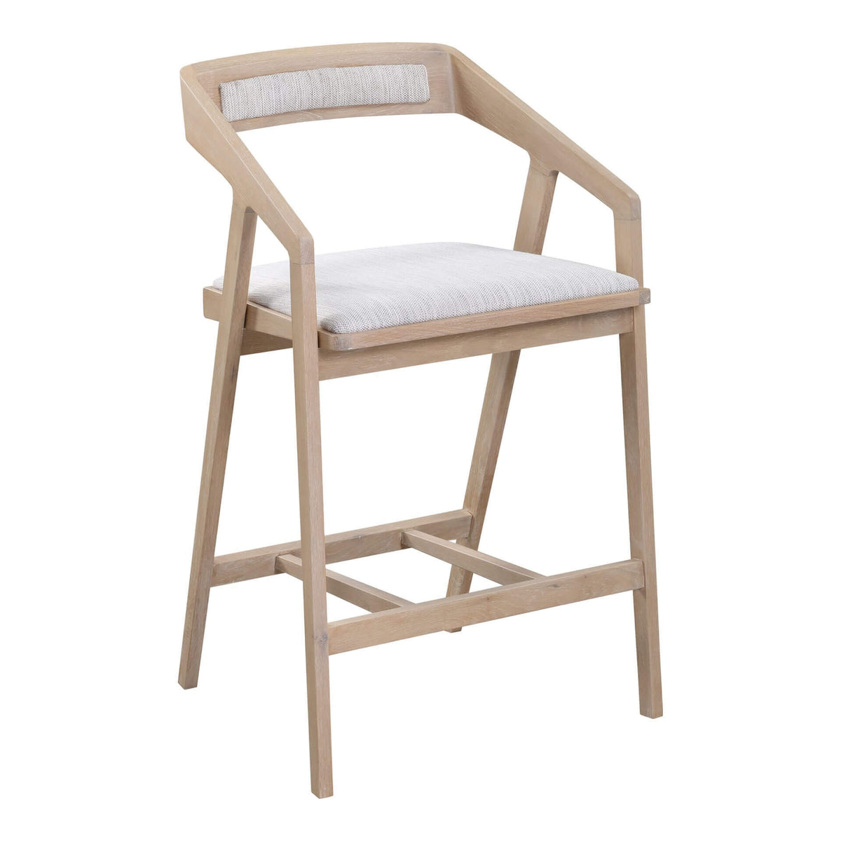 Padma Oak Counter Stool