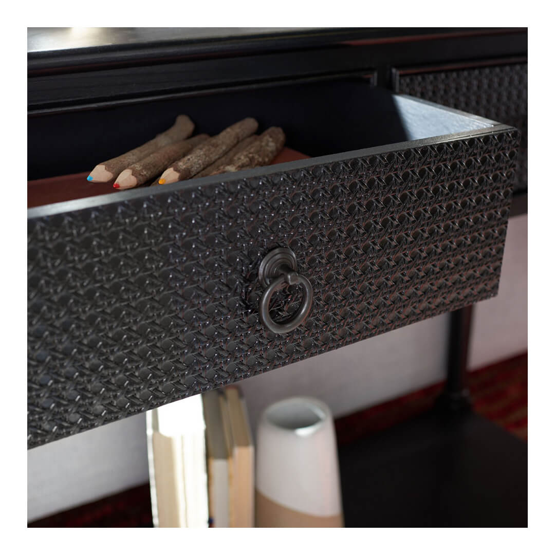 Haines 4-Drawer Console Table