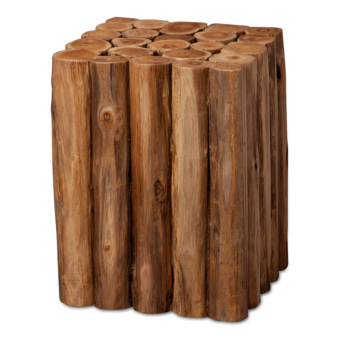 Natura Kotak Square Stool