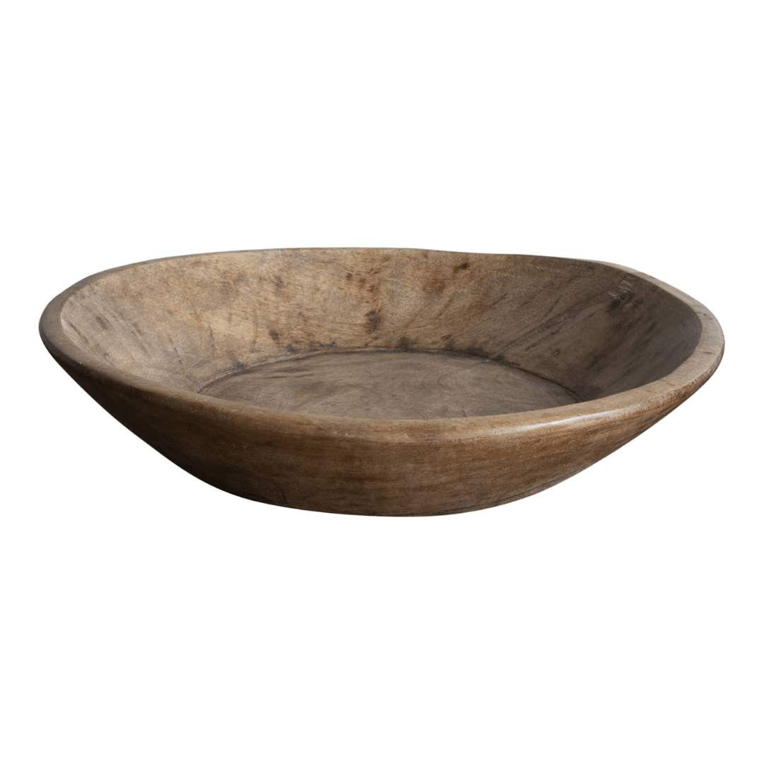 Found Dough Bowl in Natural