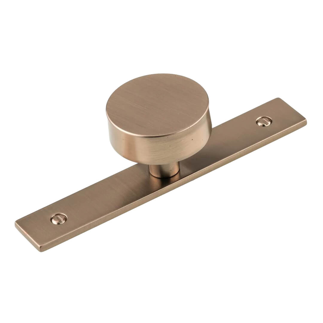 Modern Knob with Backplate