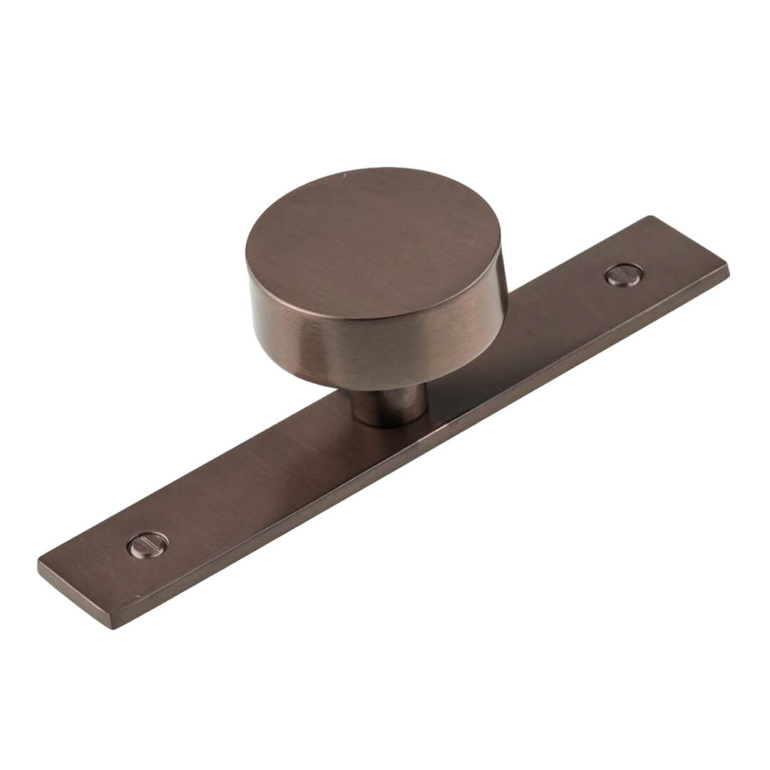 Modern Knob with Backplate