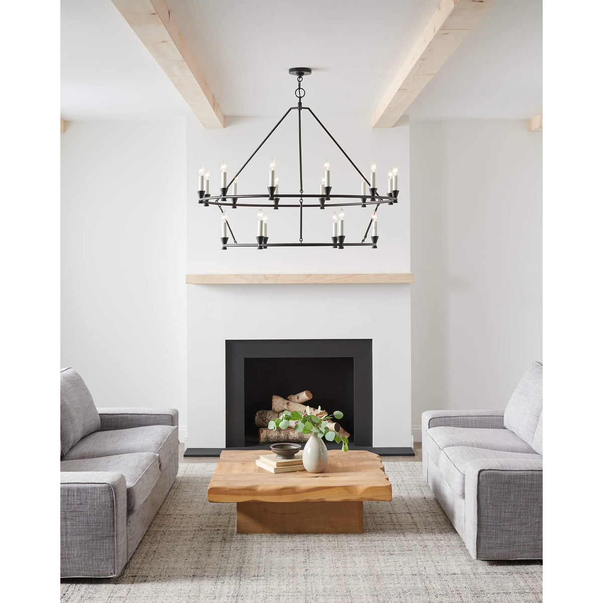 Keystone 2-Tier Chandelier