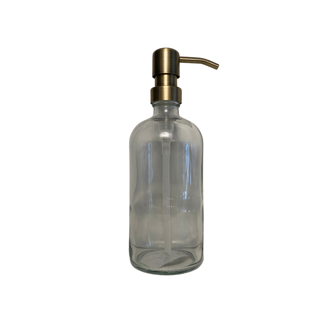 Clear Soap Dispenser