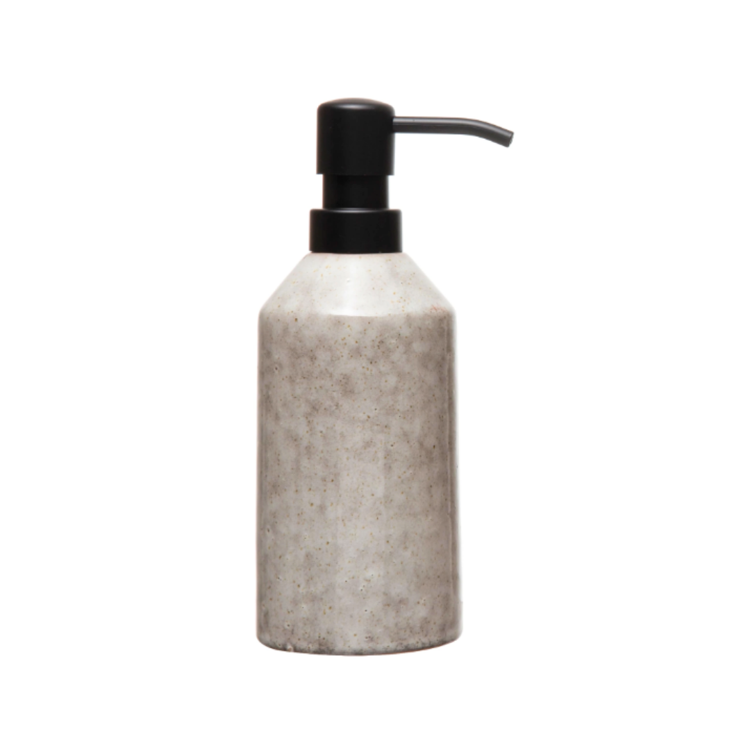 Stoneware Soap Dispenser